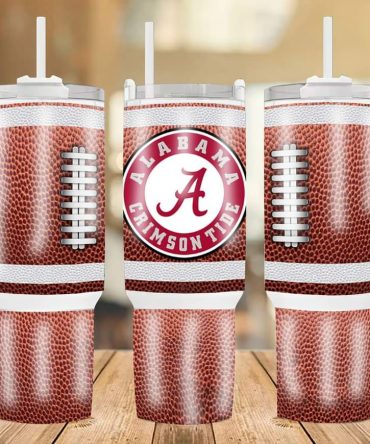 Alabama Crimson Tide Football Team Ncaa Custom Stanley Quencher 40Oz Stainless Steel