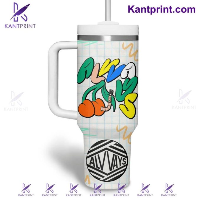 Alvvays Band Music Custom Stanley Quencher 40Oz Stainless Steel - Image 3