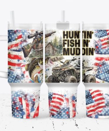 American Flag Custom Stanley Quencher 40Oz Stainless Steel Tumbler With Handle