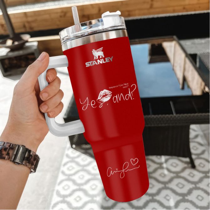 Ariana Grande Eternal Sunshine Music Custom Stanley Quencher 40Oz Stainless Steel - Image 3