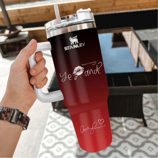 Ariana Grande Eternal Sunshine Music Custom Stanley Quencher 40Oz Stainless Steel - Image 3