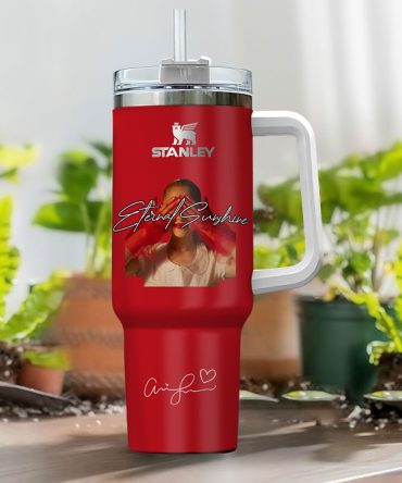 Ariana Grande Eternal Sunshine Music Custom Stanley Quencher 40Oz Stainless Steel