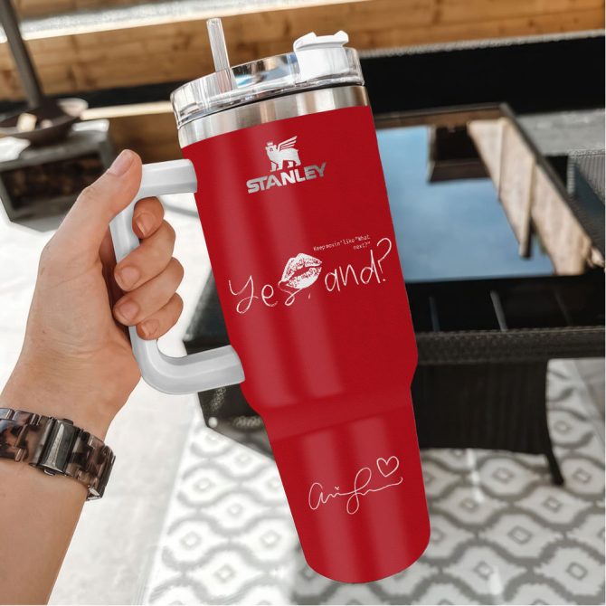 Ariana Grande Eternal Sunshine Music Custom Stanley Quencher 40Oz Stainless Steel - Image 3