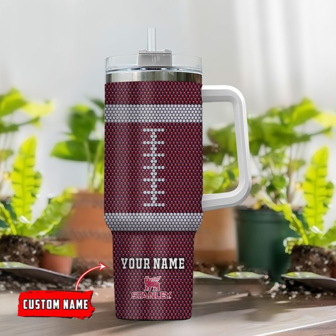 Arizona Cardinals Nfl Crystal Custom Stanley Quencher 40Oz Stainless Steel Tumbler With Handle - Image 2
