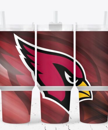 Arizona Cardinals Nfl Custom Stanley Quencher 40Oz Stainless Steel Tumbler With Handle