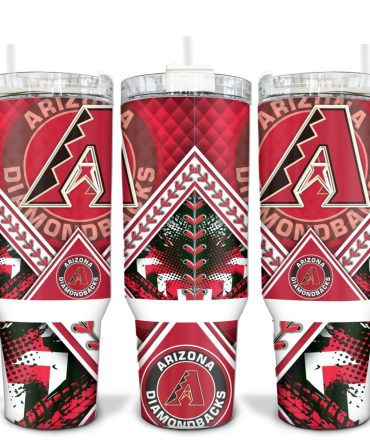 Arizona Diamondbacks Mlb Custom Stanley Quencher 40Oz Stainless Steel