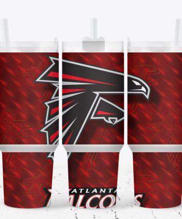 Atlanta Falcons Football Nfl Custom Stanley Quencher 40Oz Stainless Steel Tumbler With Handle