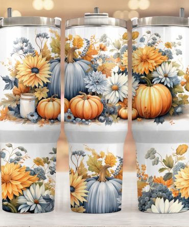 Autumn Harvest Custom Stanley Quencher 40Oz Stainless Steel Tumbler With Handle