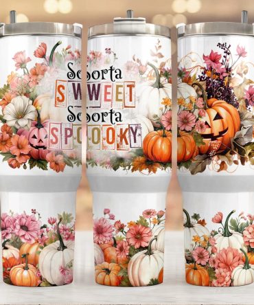 Autumn Harvest Custom Stanley Quencher 40Oz Stainless Steel Tumbler With Handle