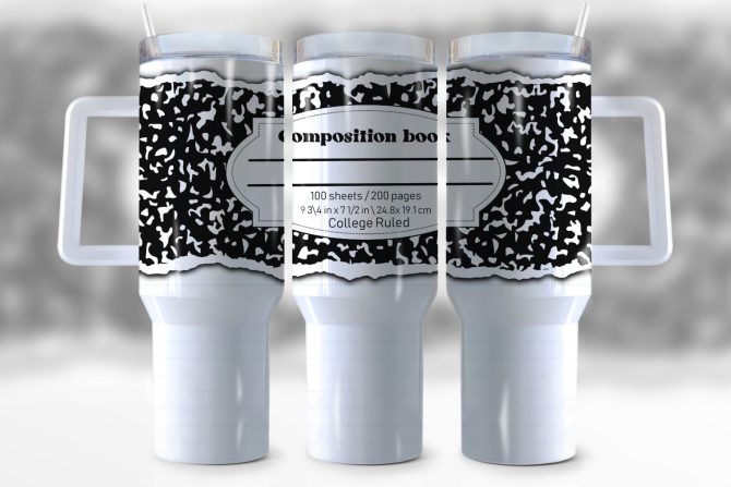 Back To School Custom Stanley Quencher 40Oz Stainless Steel Tumbler With Handle