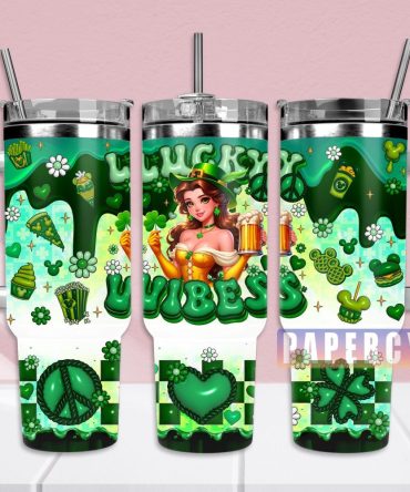 Belle Custom Stanley Quencher 40Oz Stainless Steel Tumbler With Handle