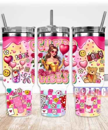 Belle Custom Stanley Quencher 40Oz Stainless Steel Tumbler With Handle