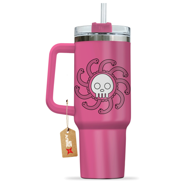 Boa Hancock One Piece Anime Custom Stanley Quencher 40Oz Stainless Steel Tumbler With Handle - Image 4