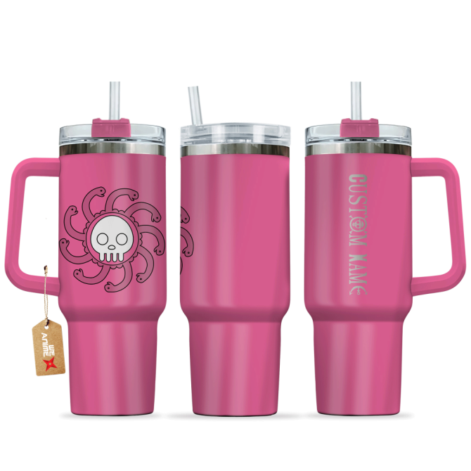 Boa Hancock One Piece Anime Custom Stanley Quencher 40Oz Stainless Steel Tumbler With Handle