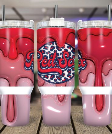 Boston Red Sox Mlb Custom Stanley Quencher 40Oz Stainless Steel Tumbler With Handle