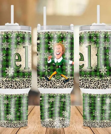 Buddy Elf Movies Custom Stanley Quencher 40Oz Stainless Steel