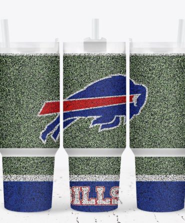 Buffalo Bills Football Nfl Custom Stanley Quencher 40Oz Stainless Steel Tumbler With Handle