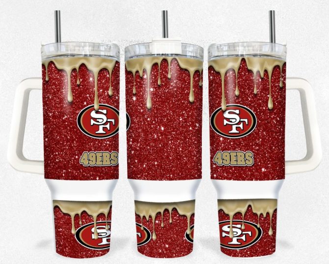 Buffalo Bills Nfl Custom Stanley Quencher 40Oz Stainless Steel Tumbler With Handle - Image 3