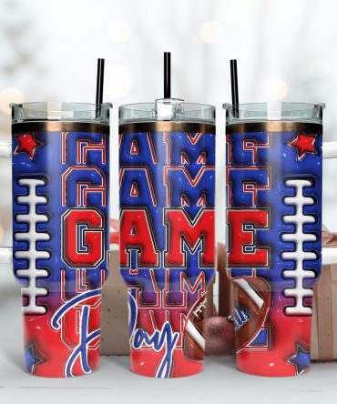 Buffalo Bills Nfl Game Day Custom Stanley Quencher 40Oz Stainless Steel Tumbler With Handle