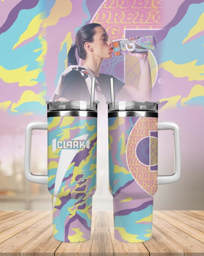 Caitlin Clark Iowa Hawkeyes Ncaa Custom Stanley Quencher 40Oz Stainless Steel