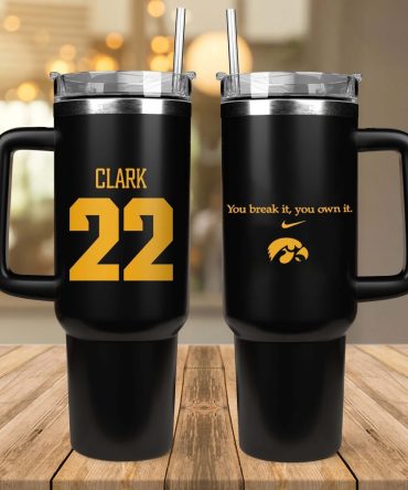 Caitlin Clark Iowa Hawkeyes Women’S Basketball Ncaa Custom Stanley Quencher 40Oz Stainless Steel