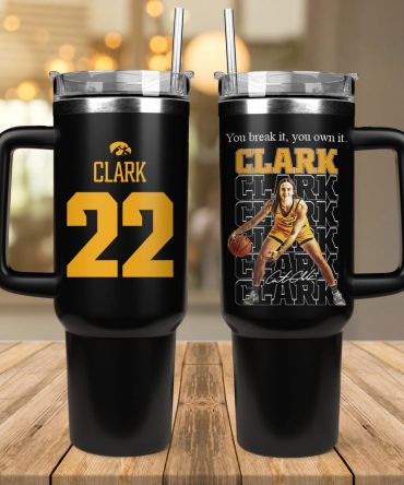 Caitlin Clark Iowa Hawkeyes Women’S Basketball Ncaa Custom Stanley Quencher 40Oz Stainless Steel