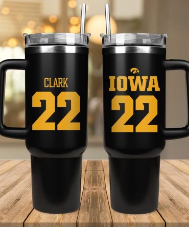 Caitlin Clark Iowa Hawkeyes Women’S Basketball Ncaa Custom Stanley Quencher 40Oz Stainless Steel