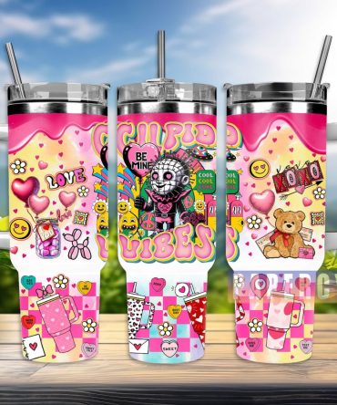 Cenobite Hellraiser Custom Stanley Quencher 40Oz Stainless Steel Tumbler With Handle