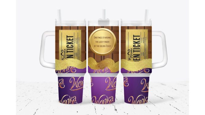 Chocolate Valentines Gift Custom Stanley Quencher 40Oz Stainless Steel Tumbler With Handle