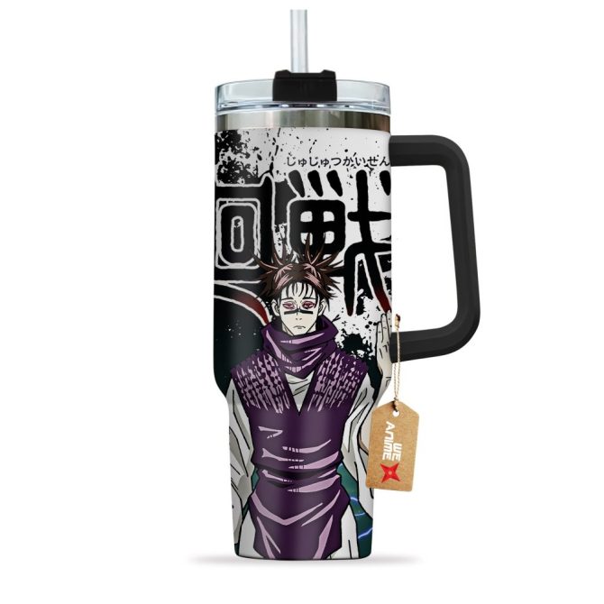 Choso Jujutsu Kaisen Anime Custom Stanley Quencher 40Oz Stainless Steel Tumbler With Handle - Image 2