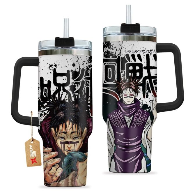 Choso Jujutsu Kaisen Anime Custom Stanley Quencher 40Oz Stainless Steel Tumbler With Handle