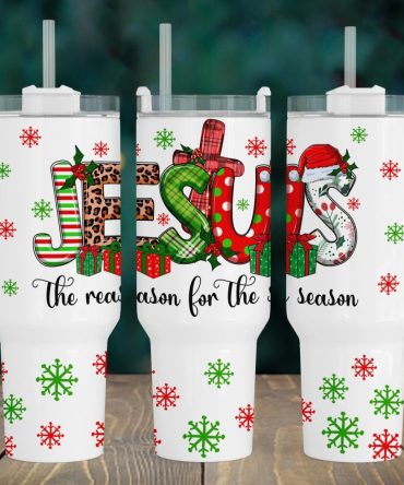 Christmas Christian Faith Custom Stanley Quencher 40Oz Stainless Steel Tumbler With Handle