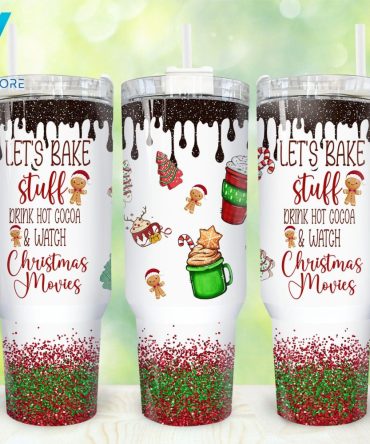 Christmas Custom Stanley Quencher 40Oz Stainless Steel Tumbler With Handle