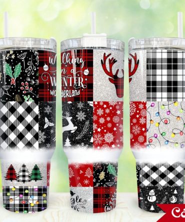 Christmas Custom Stanley Quencher 40Oz Stainless Steel Tumbler With Handle