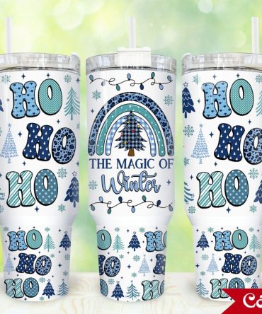 Christmas Custom Stanley Quencher 40Oz Stainless Steel Tumbler With Handle