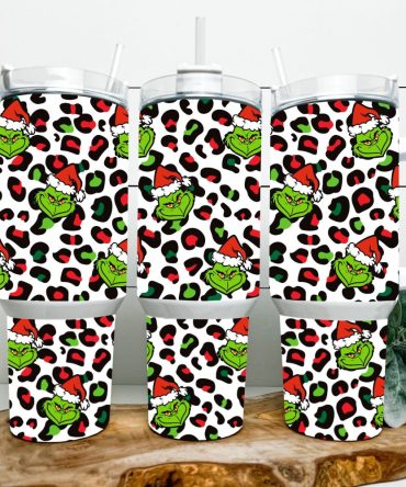 Christmas Grinch Movies Custom Stanley Quencher 40Oz Stainless Steel Tumbler With Handle