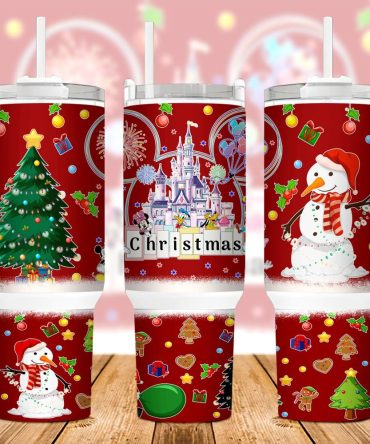 Christmas Holiday Custom Stanley Quencher 40Oz Stainless Steel Tumbler With Handle