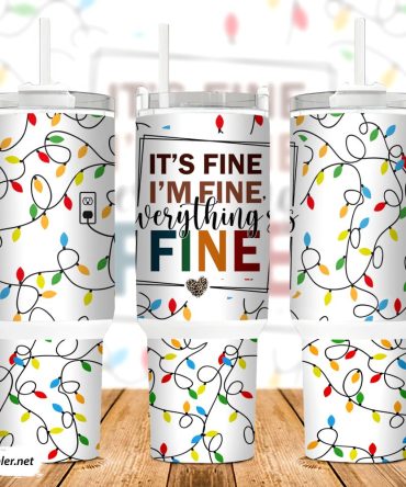Christmas Lights Custom Stanley Quencher 40Oz Stainless Steel Tumbler With Handle