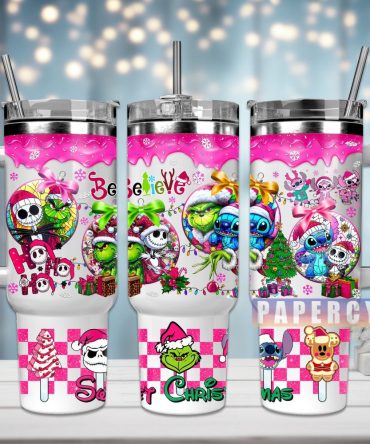 Christmas Movie Characters Custom Stanley Quencher 40Oz Stainless Steel Tumbler With Handle