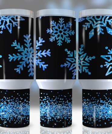 Christmas Snowflake Custom Stanley Quencher 40Oz Stainless Steel Tumbler With Handle