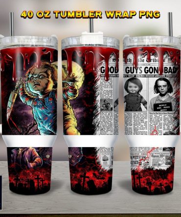 Chucky Child #8217;S Play Movies Custom Stanley Quencher 40Oz Stainless Steel Tumbler With Handle