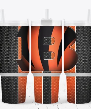 Cincinnati Bengals Football Nfl Custom Stanley Quencher 40Oz Stainless Steel Tumbler With Handle