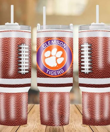 Clemson Tigers Football Team Ncaa Custom Stanley Quencher 40Oz Stainless Steel
