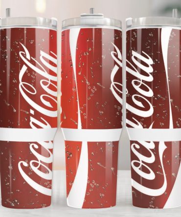 Coca Cola Custom Stanley Quencher 40Oz Stainless Steel Tumbler With Handle