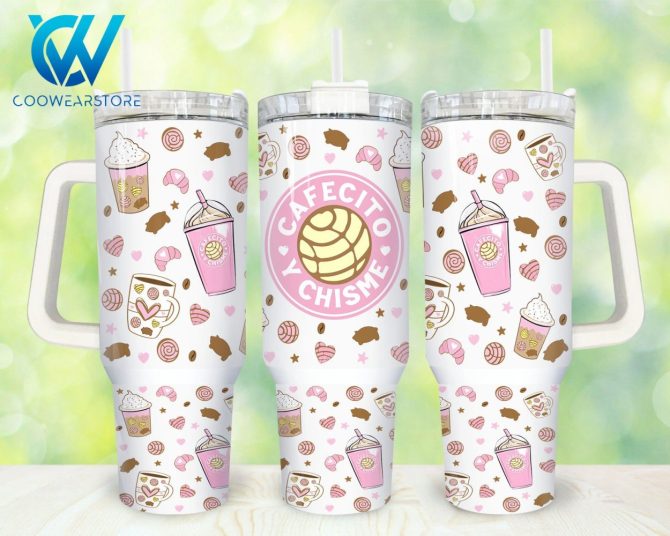 Coffee Valentines Custom Stanley Quencher 40Oz Stainless Steel Tumbler With Handle