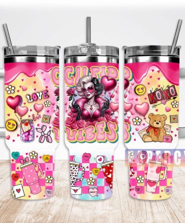 Cruella De Vil Custom Stanley Quencher 40Oz Stainless Steel Tumbler With Handle