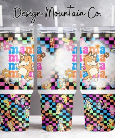 Cute Dog Custom Stanley Quencher 40Oz Stainless Steel Tumbler With Handle