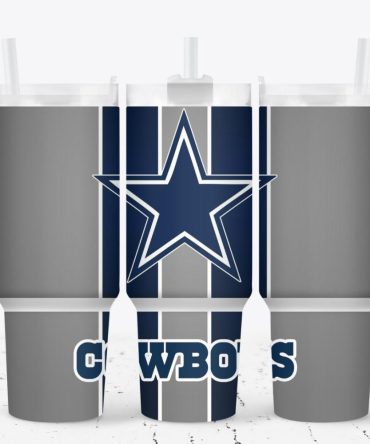Dallas Cowboys Nfl Custom Stanley Quencher 40Oz Stainless Steel Tumbler With Handle