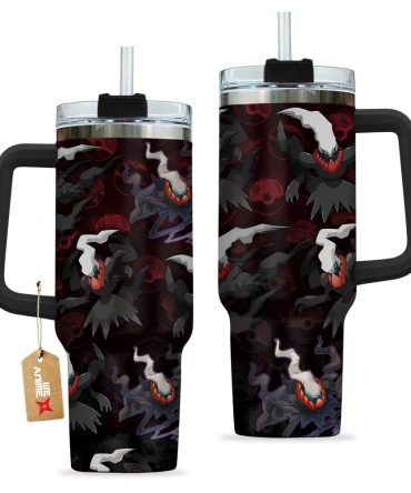 Darkrai Pokemon Anime Custom Stanley Quencher 40Oz Stainless Steel Tumbler With Handle
