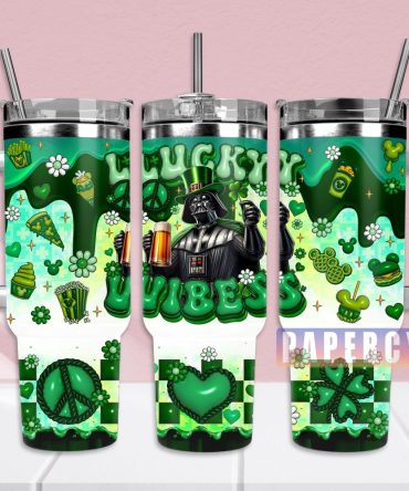 Darth Vader Star Wars Custom Stanley Quencher 40Oz Stainless Steel Tumbler With Handle